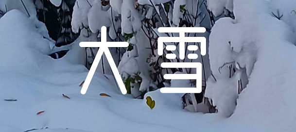 今日大雪 | 清風(fēng)一念，落雪為安。 盼歲月無恙，今冬不寒。